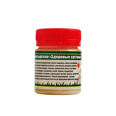 Мазь Здоровые суставы, пластик, 40 мл, "Кавказский Целитель"