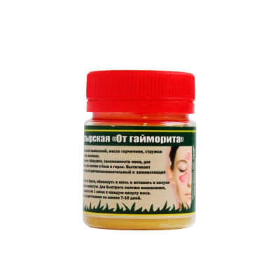 Мазь от Гайморита, пластик, 40 мл, "Кавказский Целитель"