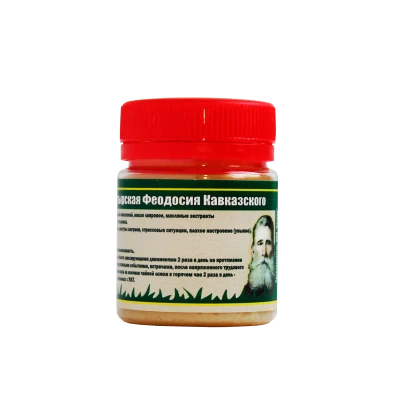 Мазь Феодосия Кавказского, пластик, 40 мл, "Кавказский Целитель"