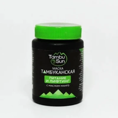 Маска для лица тамбуканская Питание и лифтинг, пластик, 100 мл, "TambuSun" Маска для лица тамбуканская Питание и лифтинг, пластик, 100 мл, "TambuSun"