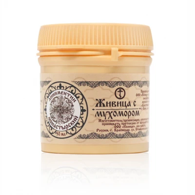 Линиментин Живица с мухомором, пластик, 50 мл, "Солох-Аул"