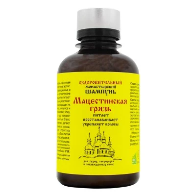 Шампунь для волос мацестинская грязь, пластик, 200 мл, "Архыз"