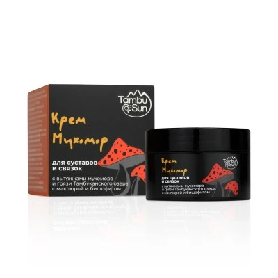 Крем Мухомор для Суставов и связок, пластик, 50 мл, "TambuSun"