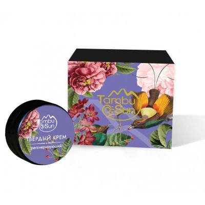 Твёрдый крем для рук Регенерирующий, пластик, 5 мл, "TambuSun"