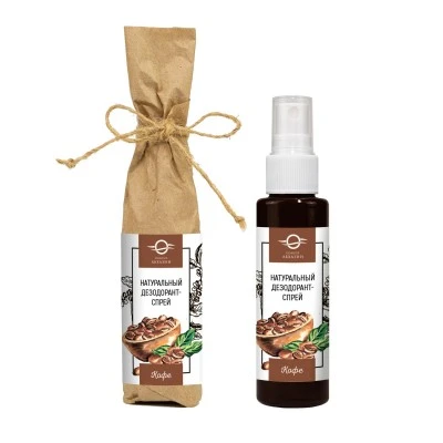 Дезодорант-спрей "Кофе", пластик, 50 мл, "Солнце Абхазии" Дезодорант-спрей "Кофе", пластик, 50 мл, "Солнце Абхазии"