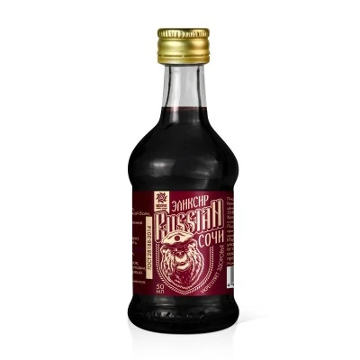 Эликсир Медведь Сочи, 50 мл, стекло, "Кавказский целитель"