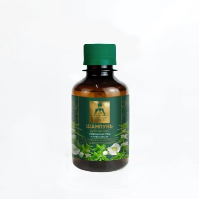 Шампунь с тамбуканской грязью и травами Кавказа, пластик, 200 мл, "Кавказский Целитель"