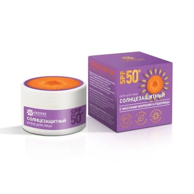 УФ защита морковь пластик 50 мл, "Бизорюк" УФ защита морковь пластик 50 мл, "Бизорюк"