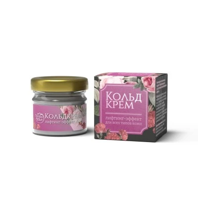 Кольдкрем лифтинг-эффект стекло 28 мл, "TambuSun"