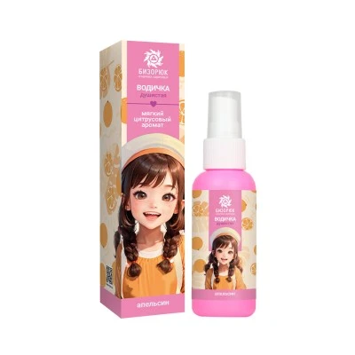 Душистая водичка с апельсином пластик 50 мл, "Бизорюк Young" Душистая водичка с апельсином пластик 50 мл, "Бизорюк Young"