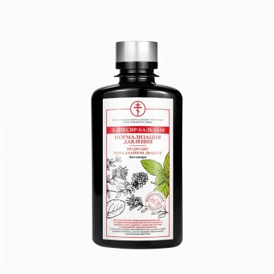Эликсир-бальзам без сахара «Нормализация давления» пластик 275 мл, «Солох-Аул»