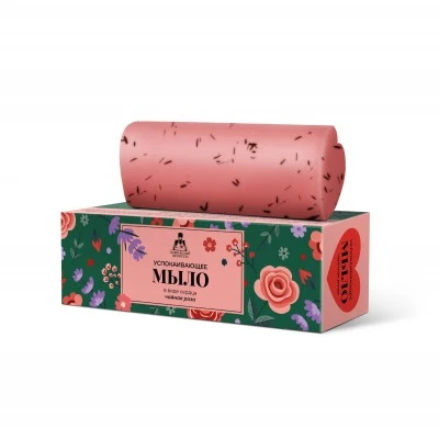 Мыло сердце Чайная роза, коробка, 85 г, «Кавказский Целитель»