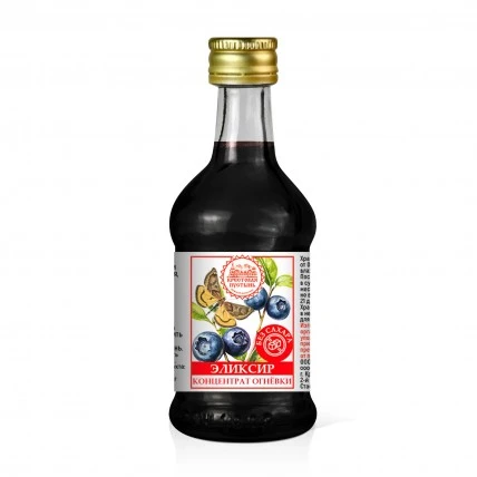 Напиток безалкогольный Эликсир концентрат огнёвки без сахара, стекло, 50 мл, «Солох-Аул»