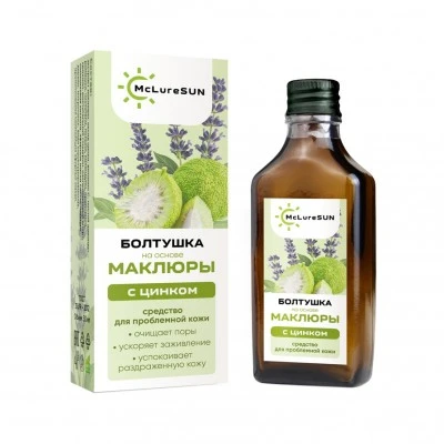 Болтушка на основе маклюры с цинком стекло, 50 мл, "McLureSun" Болтушка на основе маклюры с цинком стекло, 50 мл, "McLureSun"