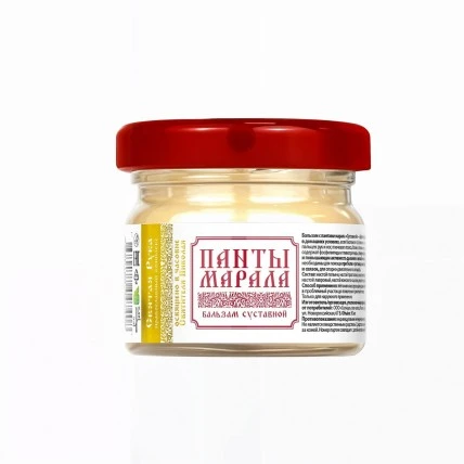 Бальзам Панты марала суставной, стекло, 30 мл, "Святая рука"