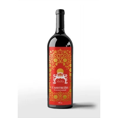 Новогодний глинтвейн "Дед Мороз в узорах", стекло 750 мл, NeVino